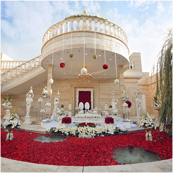 نکات مهم طراحی باغ عروسی و باغ تالار