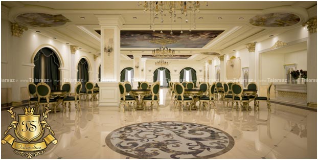 اهمیت سقف در طراحی تالار پذیرایی