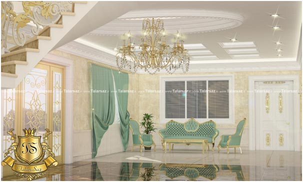 اهمیت سقف در طراحی تالار پذیرایی