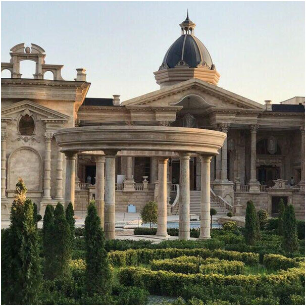 باغ تالار عمارت دانیال