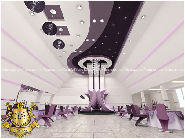 طراحی جایگاه عروس و داماد در تالار