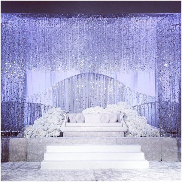 طراحی جایگاه عروس و داماد در تالار