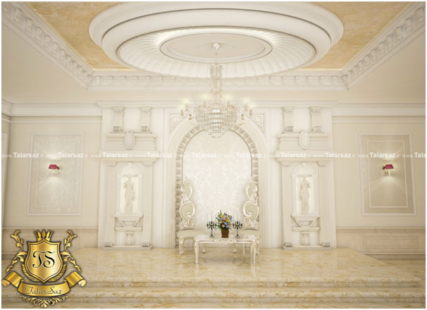 طراحی جایگاه عروس و داماد در تالار