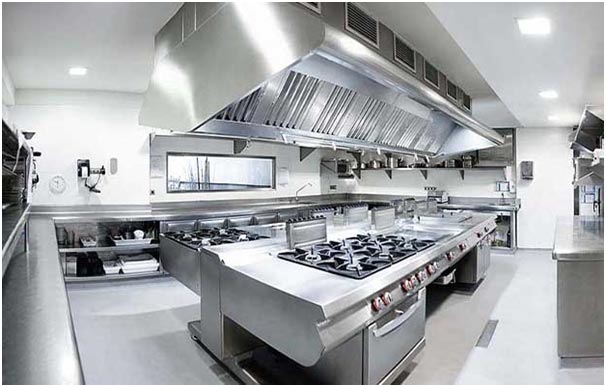 آشپزخانه در طراحی تالار پذیرایی