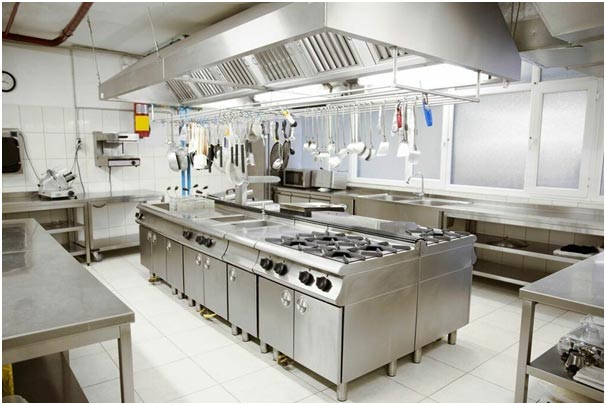 آشپزخانه در طراحی تالار پذیرایی