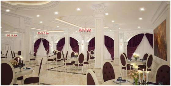 اهمیت نورپردازی در طراحی تالار پذیرایی