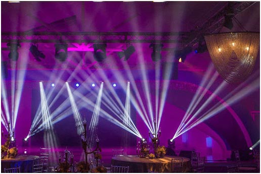 اهمیت نورپردازی در طراحی تالار پذیرایی