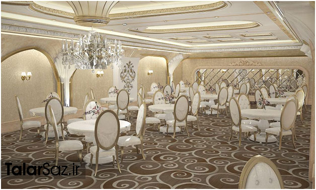 طراحی و ساخت تالار عروسی به سبک زیباترین تالارهای تهران