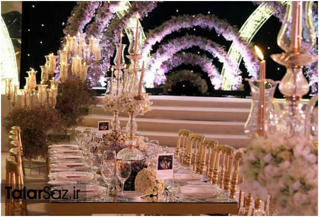 طراحی و ساخت تالار عروسی به سبک زیباترین تالارهای تهران