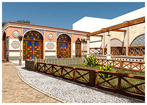 تالار پذیرایی و سفره خانه طاها