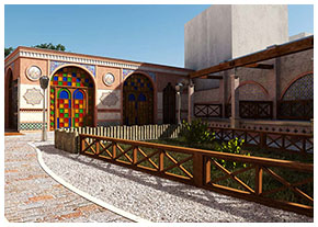 تالار پذیرایی و سفره خانه طاها