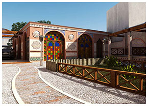 تالار پذیرایی و سفره خانه طاها