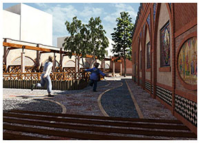 تالار پذیرایی و سفره خانه طاها